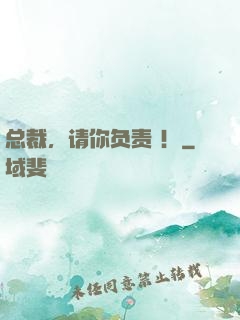 总裁，请你负责 ！